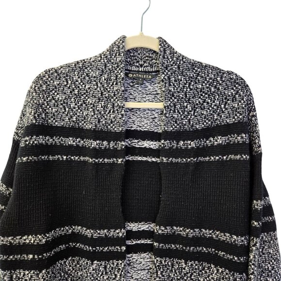 Athleta Wool & Cashmere Blend Open Longline Cardigan Sweater Size Small - Picture 4 of 7